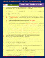 Grade 9 maths old book summary.pdf